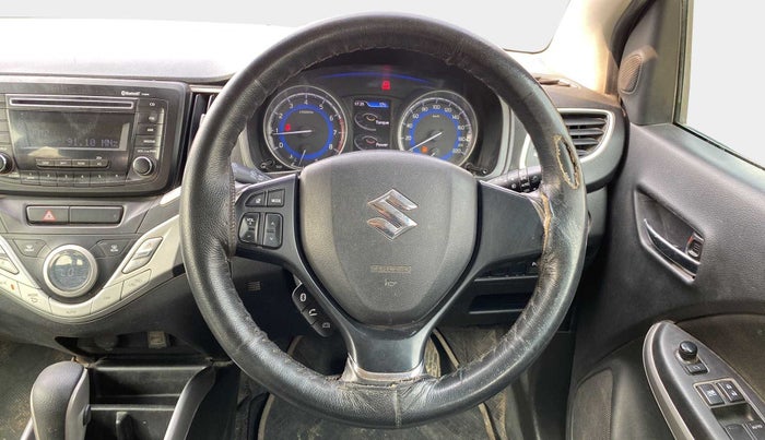 2017 Maruti Baleno ZETA CVT PETROL 1.2, Petrol, Automatic, 47,828 km, Steering Wheel Close Up