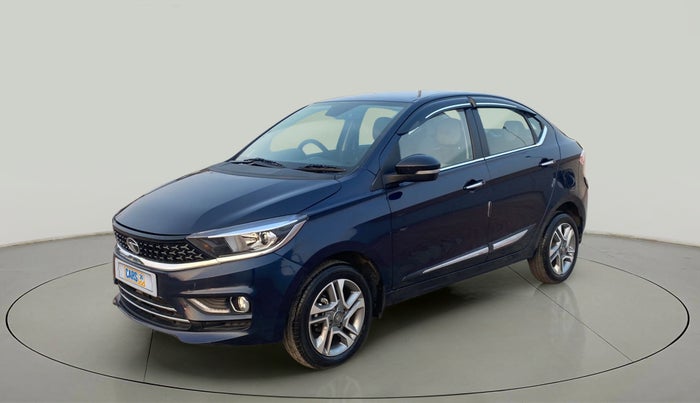 2023 Tata TIGOR XZ PLUS PETROL, Petrol, Manual, 6,573 km, Left Front Diagonal