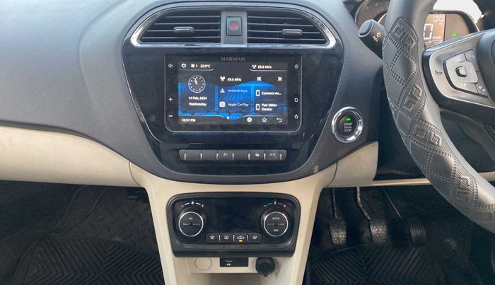 2023 Tata TIGOR XZ PLUS PETROL, Petrol, Manual, 6,573 km, Air Conditioner