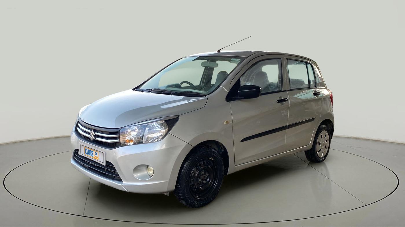 2014 Maruti Celerio VXI AMT, Petrol, Automatic, 51,598 km, Left Front Diagonal