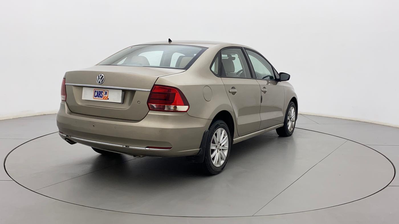 2016 Volkswagen Vento HIGHLINE 1.6 MPI, Petrol, Manual, 83,573 km, Right Back Diagonal
