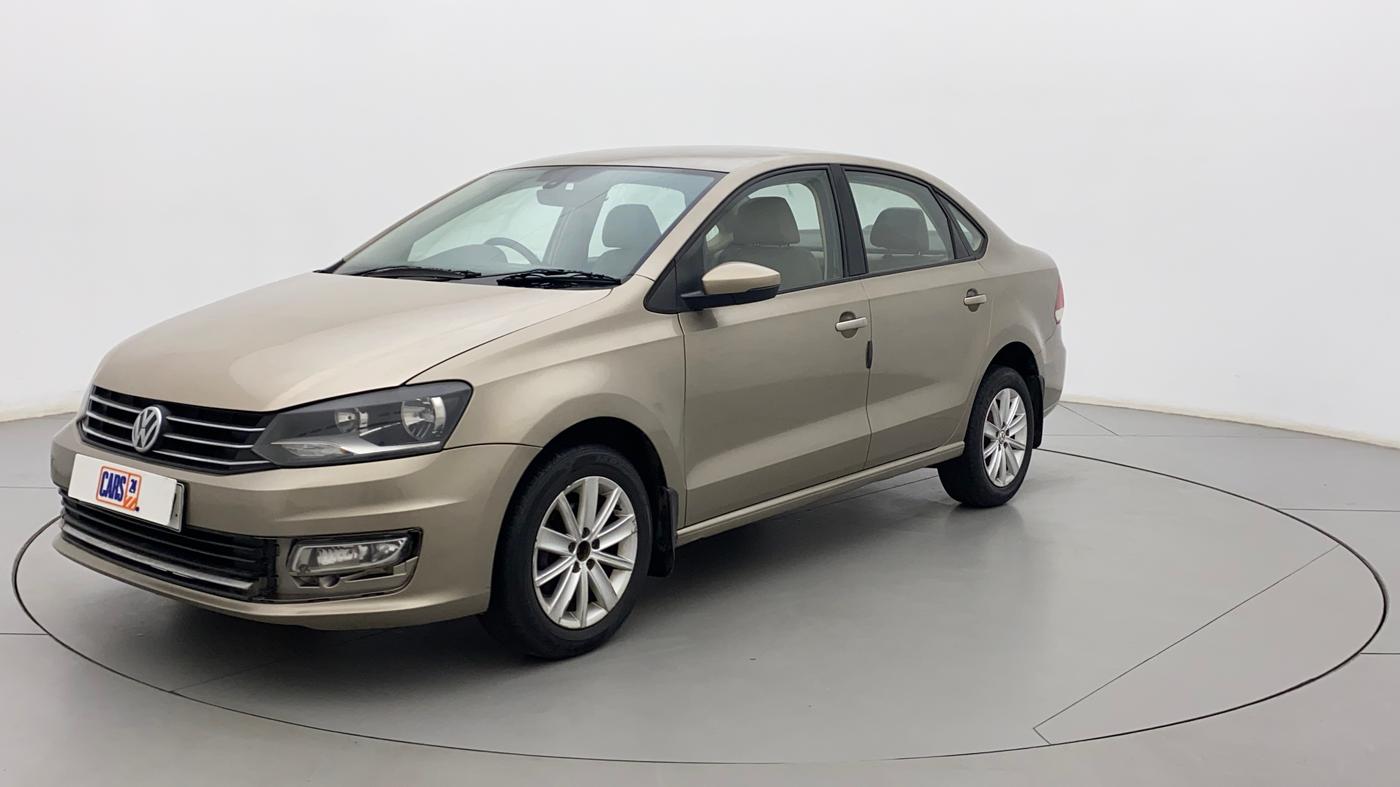 2016 Volkswagen Vento HIGHLINE 1.6 MPI, Petrol, Manual, 83,573 km, Left Front Diagonal