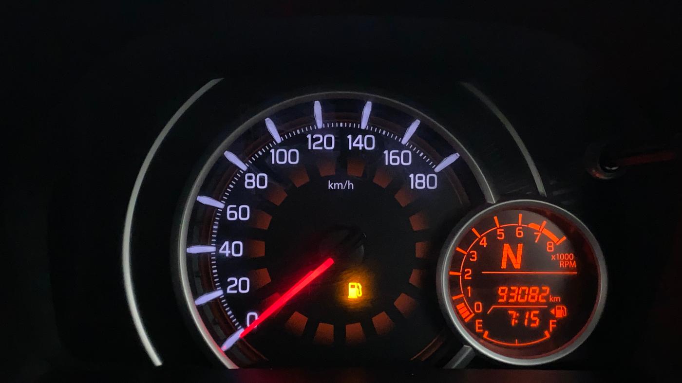 2019 Maruti New Wagon-R ZXI 1.2 AMT, Petrol, Automatic, 93,221 km, Odometer Image