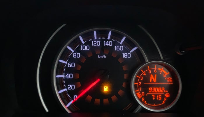 2019 Maruti New Wagon-R ZXI 1.2 AMT, Petrol, Automatic, 93,221 km, Odometer Image