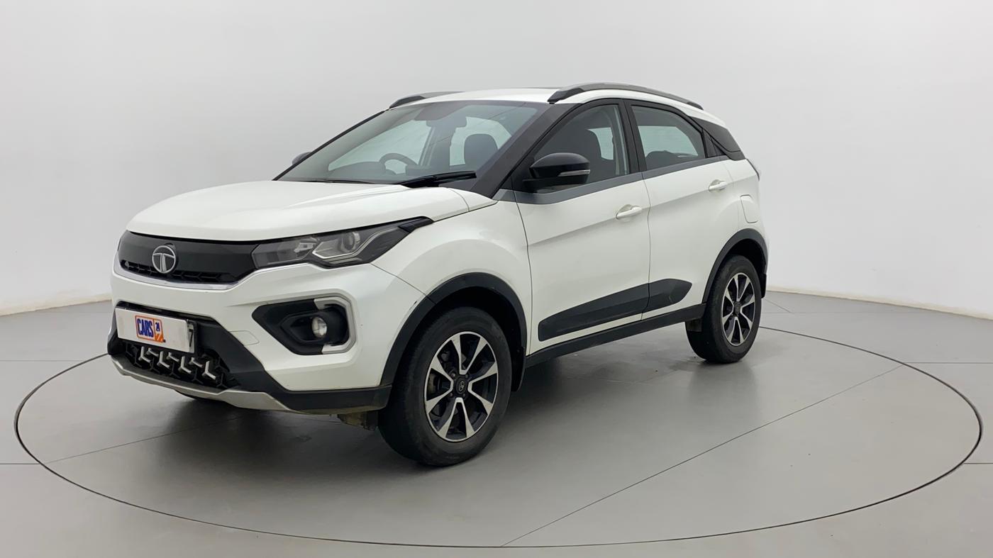 2020 Tata NEXON XZA PLUS (O) DIESEL, Diesel, Automatic, 50,737 km, Left Front Diagonal