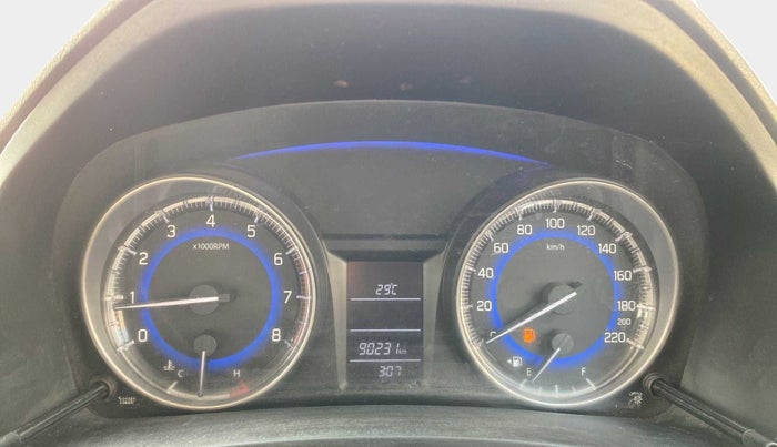2016 Maruti Baleno DELTA PETROL 1.2, Petrol, Manual, 90,203 km, Odometer Image