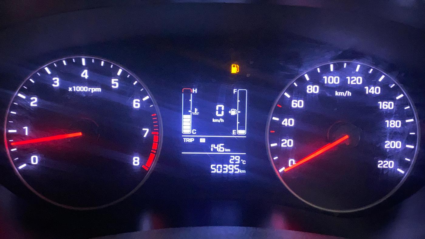 2020 Hyundai Elite i20 SPORTZ PLUS 1.2, Petrol, Manual, 50,395 km, Odometer Image