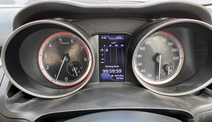 2022 Maruti Swift ZXI PLUS, Petrol, Manual, 6,790 km, Odometer Image