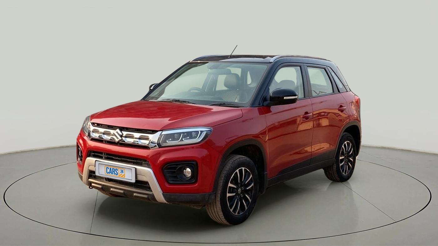 2020 Maruti Vitara Brezza ZXI PLUS, Petrol, Manual, 24,018 km, Left Front Diagonal