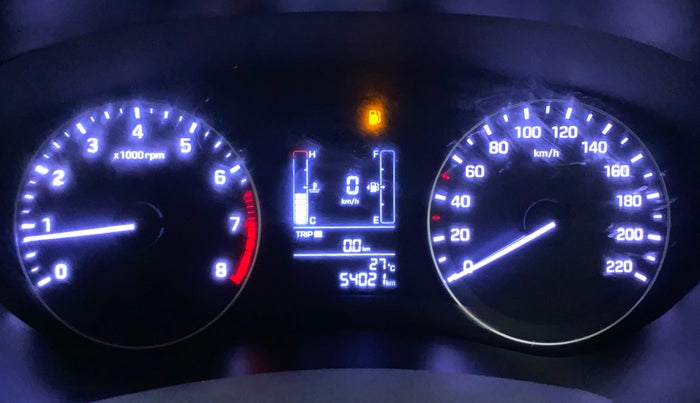 2017 Hyundai Elite i20 ASTA 1.2, Petrol, Manual, 54,147 km, Odometer Image