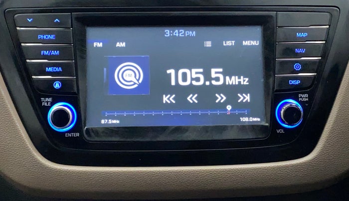 2017 Hyundai Elite i20 ASTA 1.2, Petrol, Manual, 54,147 km, Infotainment System