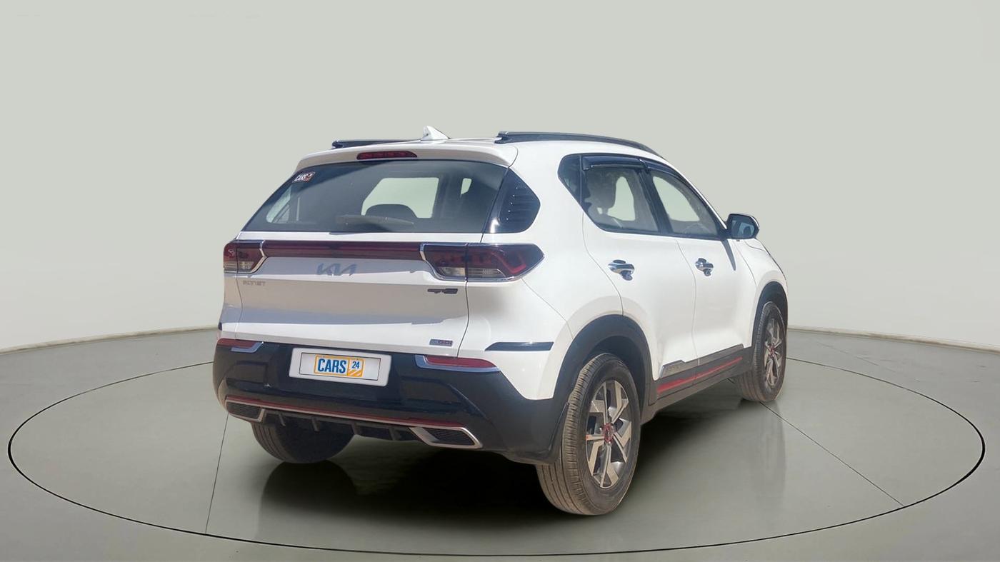 2022 KIA SONET GTX PLUS 1.0 IMT, Petrol, Manual, 9,477 km, Right Back Diagonal
