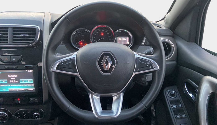 2021 Renault Duster RXZ 1.3 TURBO PETROL MT, Petrol, Manual, 56,804 km, Steering Wheel Close Up