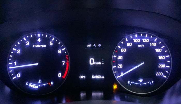 2016 Hyundai Elite i20 ASTA 1.2, Petrol, Manual, 54,569 km, Odometer Image