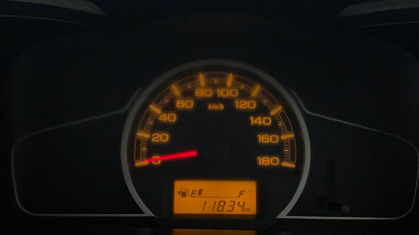 2019 Maruti Alto LXI, Petrol, Manual, 11,834 km, Odometer Image