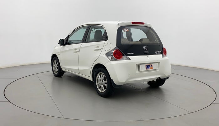 2013 Honda Brio V MT, Petrol, Manual, 84,814 km, Left Back Diagonal