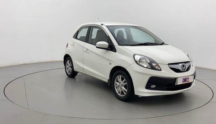 2013 Honda Brio V MT, Petrol, Manual, 84,814 km, Right Front Diagonal