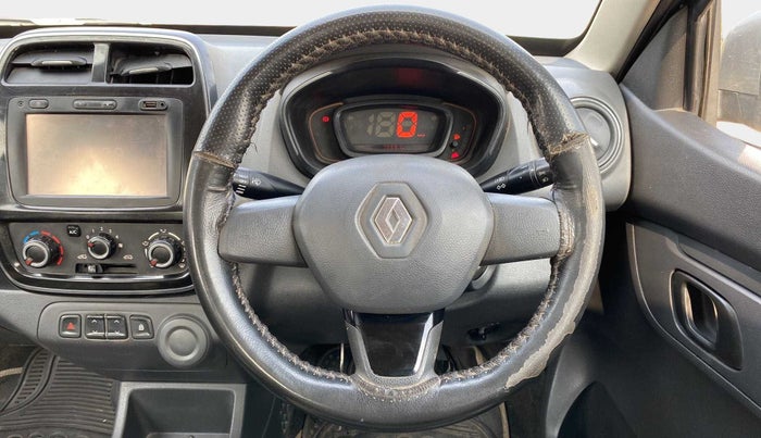 2016 Renault Kwid RXT 1.0, Petrol, Manual, 75,551 km, Steering Wheel Close Up