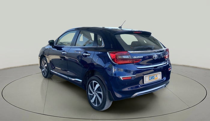 2023 Toyota Glanza V AMT, Petrol, Automatic, 37,472 km, Left Back Diagonal