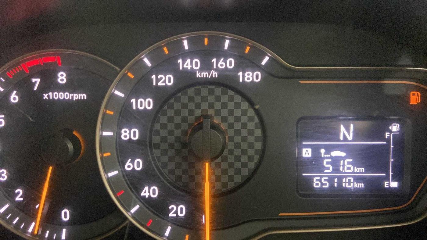 2019 Hyundai NEW SANTRO SPORTZ AMT, Petrol, Automatic, 65,109 km, Odometer Image