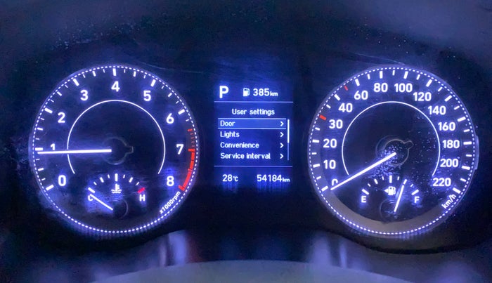 2020 Hyundai VENUE SX PLUS 1.0 TURBO DCT, Petrol, Automatic, 54,471 km, Odometer Image