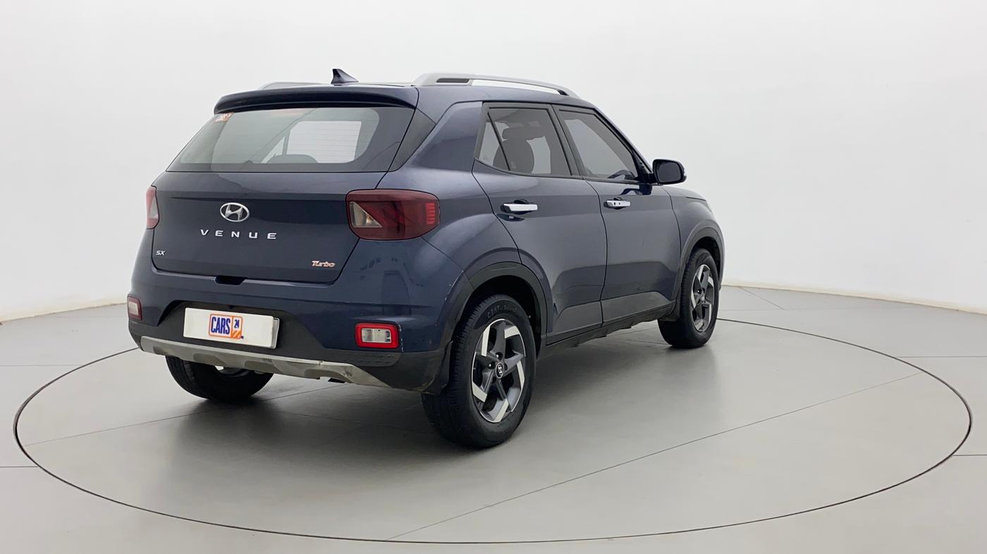 2020 Hyundai VENUE SX PLUS 1.0 TURBO DCT, Petrol, Automatic, 54,471 km, Right Back Diagonal