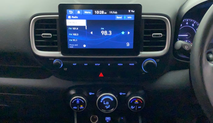 2020 Hyundai VENUE SX PLUS 1.0 TURBO DCT, Petrol, Automatic, 54,471 km, Air Conditioner