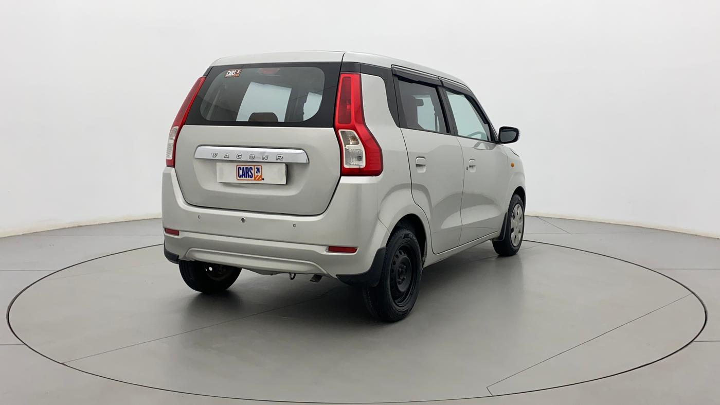 2019 Maruti New Wagon-R VXI (O) 1.2 AMT, Petrol, Automatic, 98,073 km, Right Back Diagonal