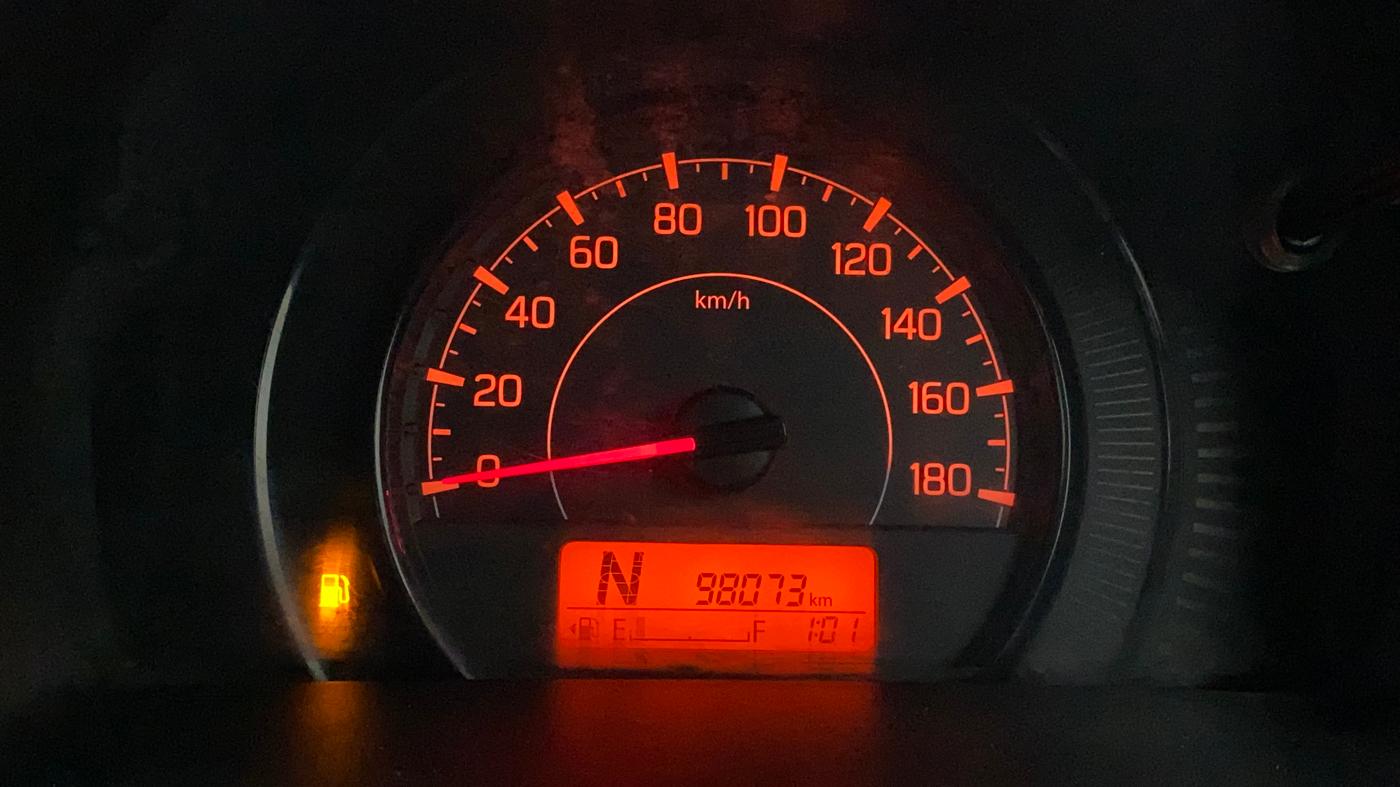 2019 Maruti New Wagon-R VXI (O) 1.2 AMT, Petrol, Automatic, 98,073 km, Odometer Image