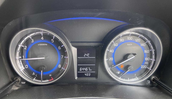 2017 Maruti Baleno DELTA PETROL 1.2, Petrol, Manual, 64,495 km, Odometer Image