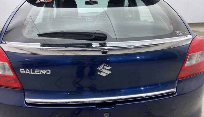 2021 Maruti Baleno ZETA CVT PETROL 1.2, Petrol, Automatic, 35,155 km, Dicky (Boot door) - Minor scratches