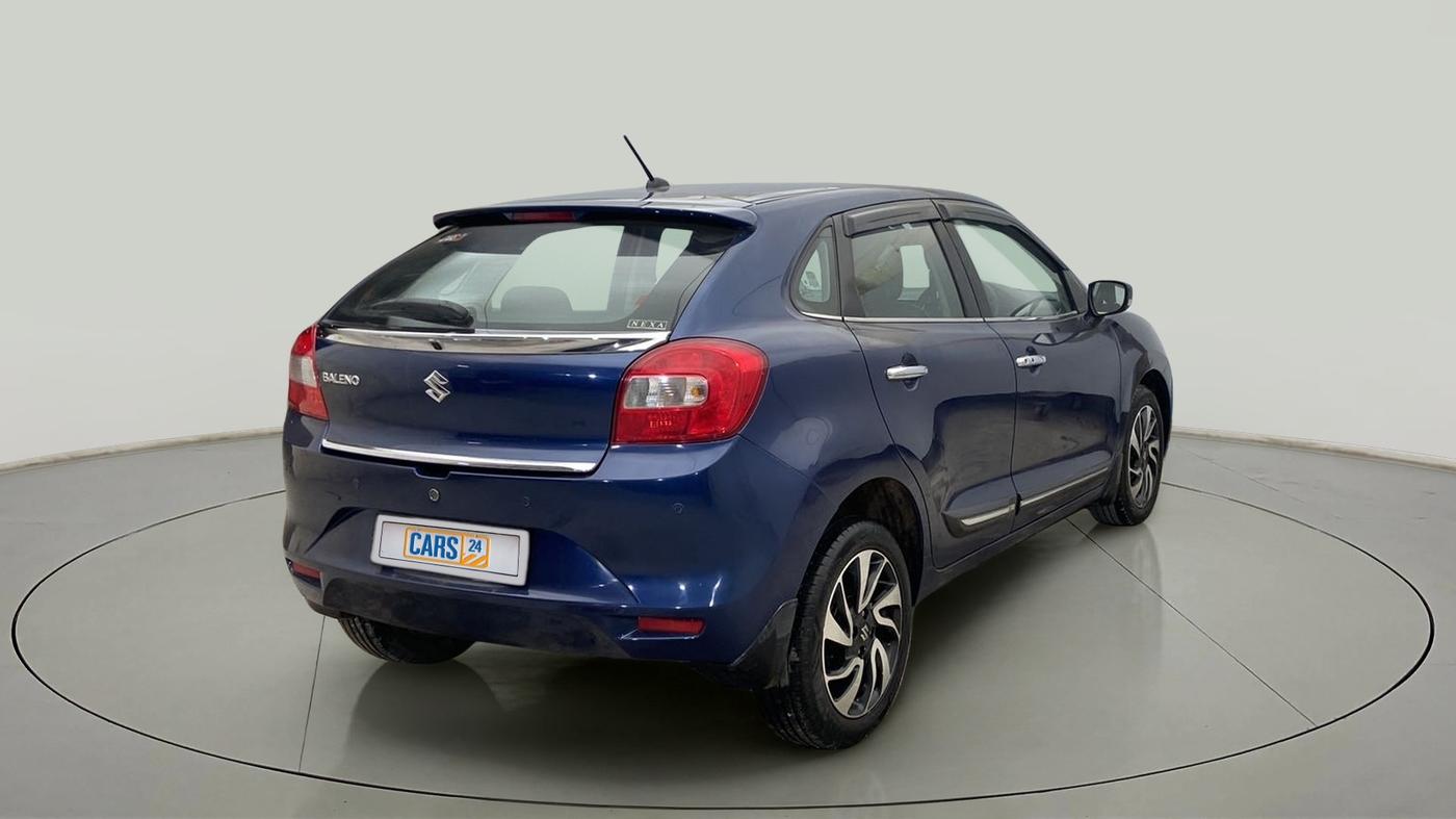 2021 Maruti Baleno ZETA CVT PETROL 1.2, Petrol, Automatic, 35,155 km, Right Back Diagonal