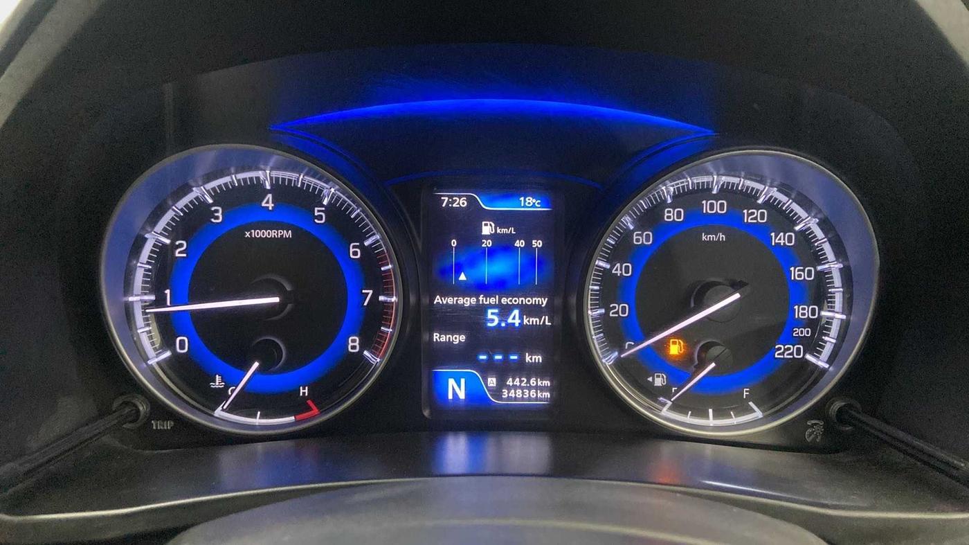 2021 Maruti Baleno ZETA CVT PETROL 1.2, Petrol, Automatic, 35,155 km, Odometer Image
