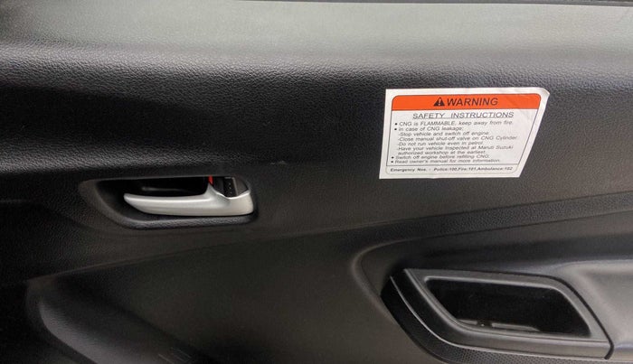 2022 Maruti Celerio VXI CNG, CNG, Manual, 6,790 km, Driver Side Door Panels Control