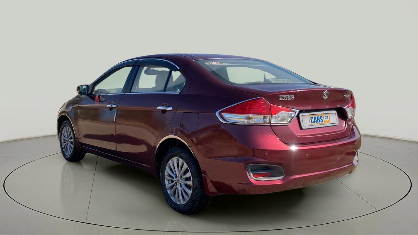 2015 Maruti Ciaz ZXI, Petrol, Manual, 98,458 km, Left Back Diagonal