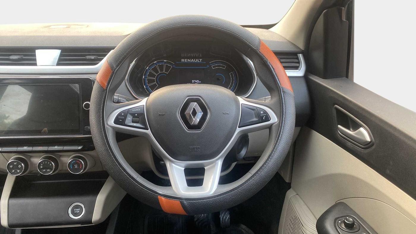 2021 Renault TRIBER RXZ AMT, Petrol, Automatic, 9,705 km, Steering Wheel Close Up