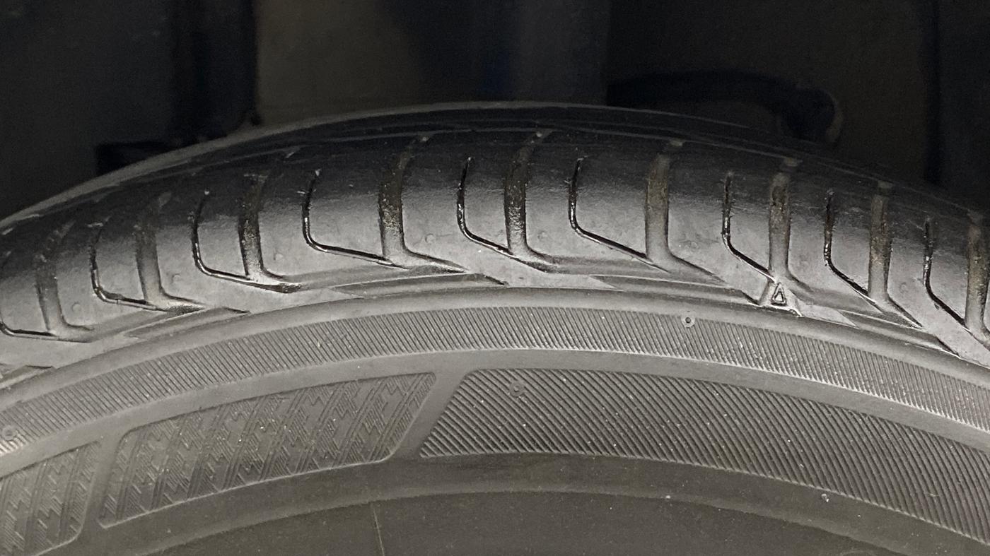 2023 Tata NEXON PURE 1.5 DIESEL, Diesel, Manual, 46,421 km, Left Front Tyre Tread