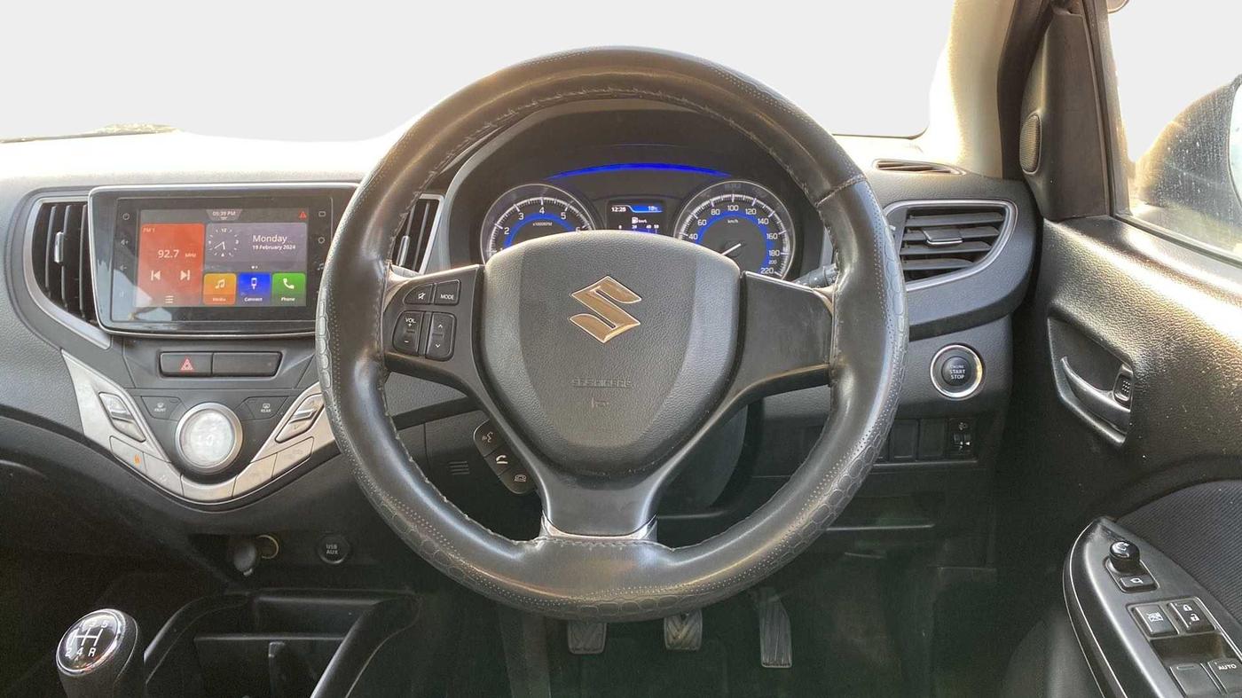 2019 Maruti Baleno ZETA PETROL 1.2, Petrol, Manual, 33,792 km, Steering Wheel Close Up