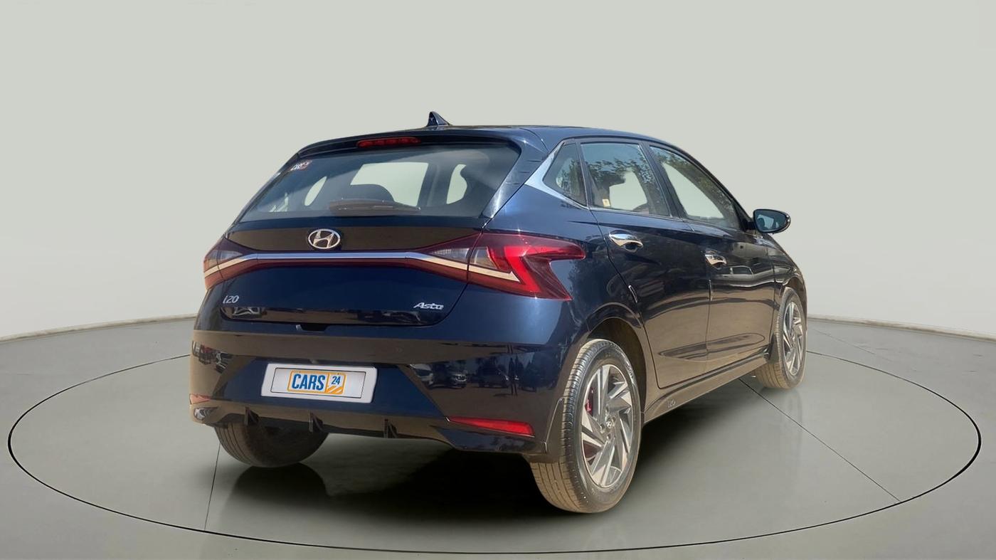 2020 Hyundai NEW I20 ASTA (O) 1.0 TURBO GDI DCT, Petrol, Automatic, 28,376 km, Right Back Diagonal