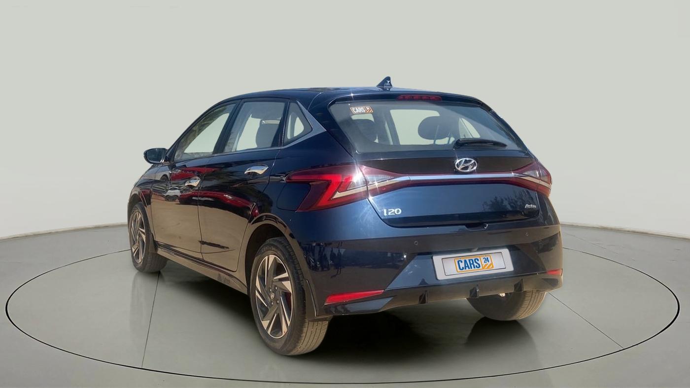 2020 Hyundai NEW I20 ASTA (O) 1.0 TURBO GDI DCT, Petrol, Automatic, 28,376 km, Left Back Diagonal