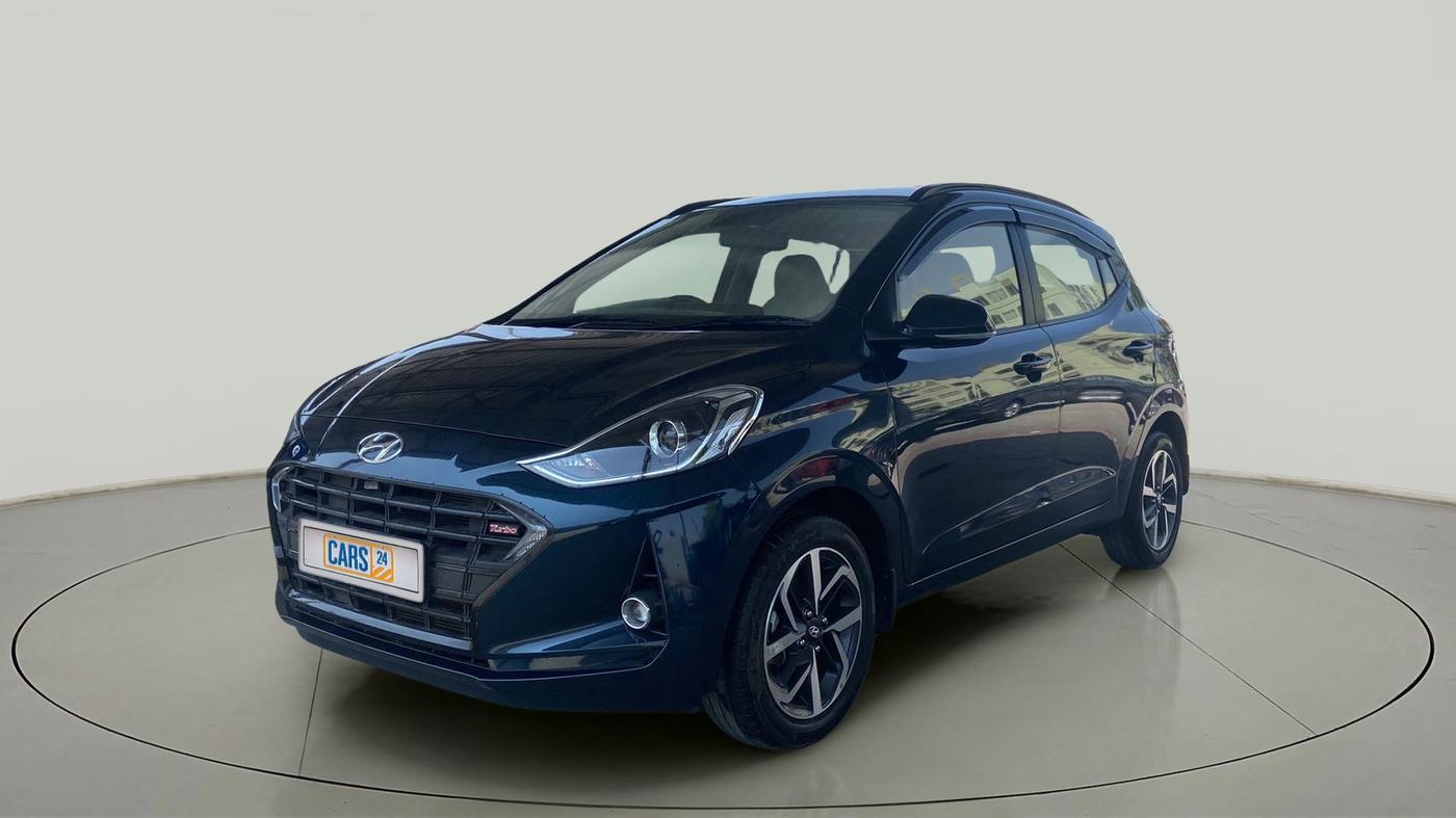 2022 Hyundai GRAND I10 NIOS SPORTZ 1.0 TURBO GDI, Petrol, Manual, 10,149 km, Left Front Diagonal