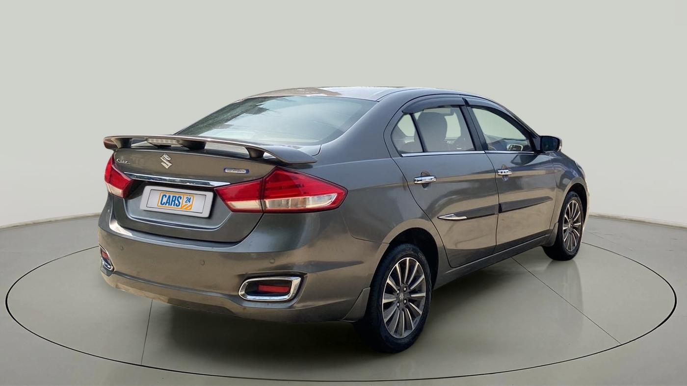 2019 Maruti Ciaz ALPHA 1.5 SHVS PETROL, Petrol, Manual, 16,277 km, Right Back Diagonal