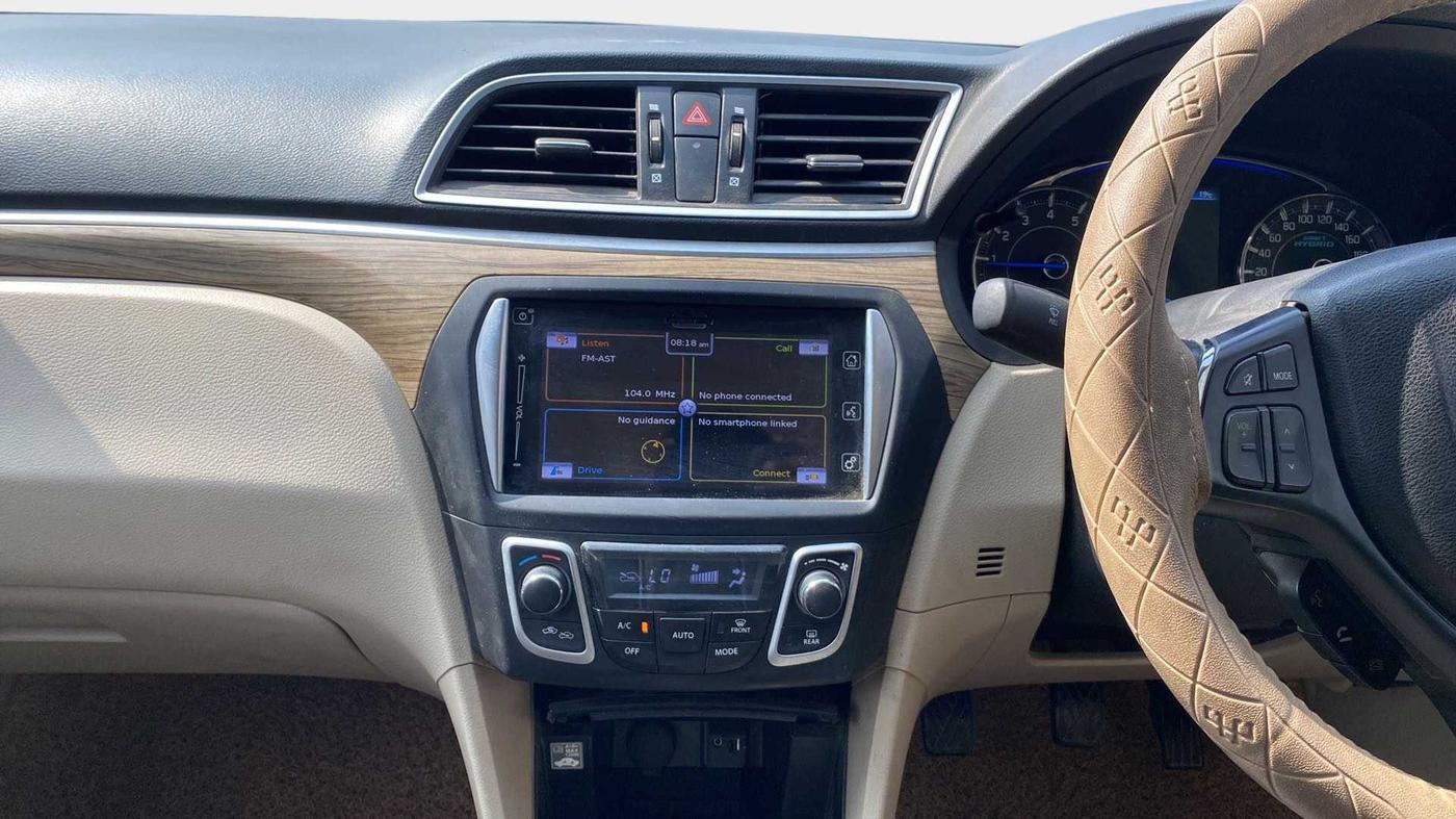 2019 Maruti Ciaz ALPHA 1.5 SHVS PETROL, Petrol, Manual, 16,277 km, Air Conditioner