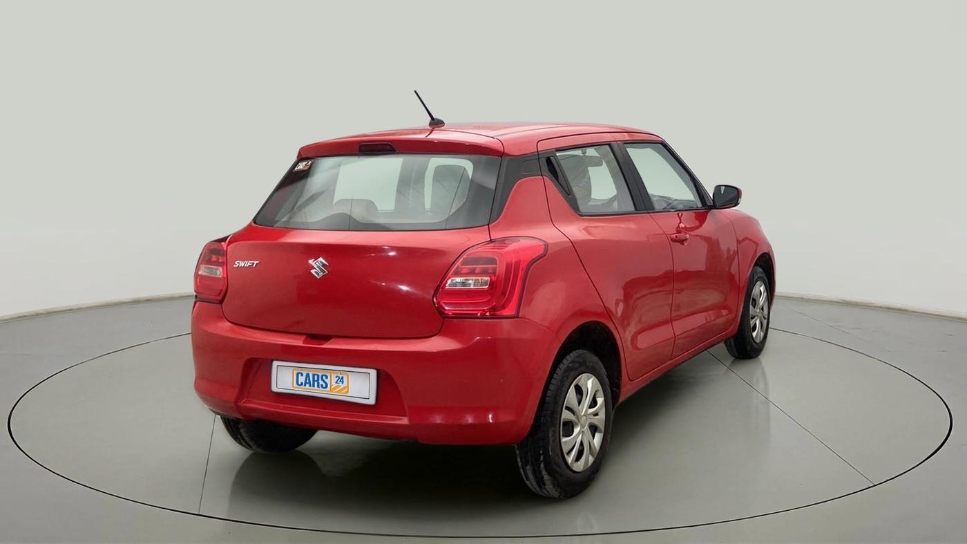 2018 Maruti Swift VXI, Petrol, Manual, 65,106 km, Right Back Diagonal