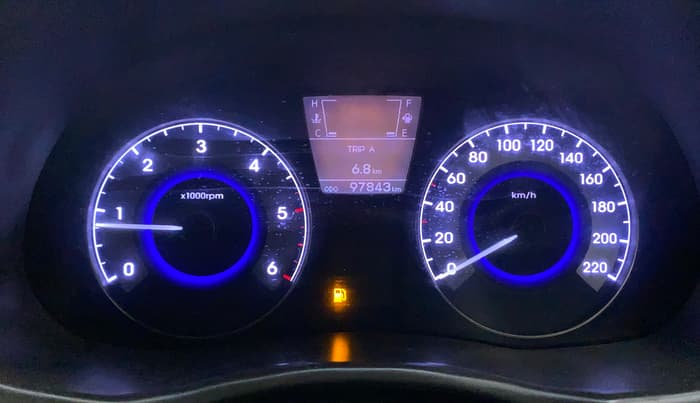 2012 Hyundai Verna FLUIDIC 1.6 CRDI SX, Diesel, Manual, 97,843 km, Odometer Image