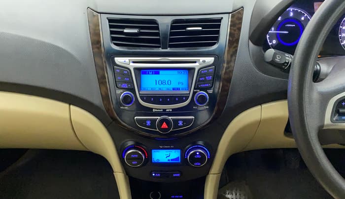 2012 Hyundai Verna FLUIDIC 1.6 CRDI SX, Diesel, Manual, 97,843 km, Air Conditioner
