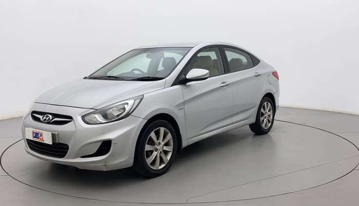 2012 Hyundai Verna FLUIDIC 1.6 CRDI SX, Diesel, Manual, 97,843 km, Left Front Diagonal