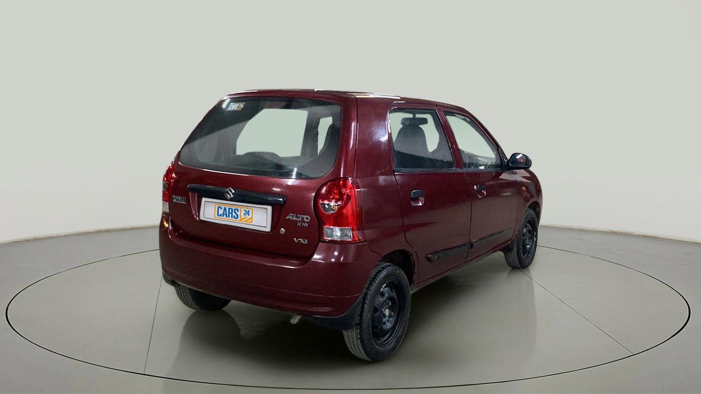 2013 Maruti Alto K10 VXI, Petrol, Manual, 63,195 km, Right Back Diagonal