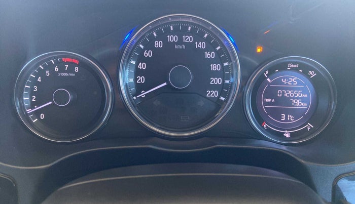 2017 Honda City 1.5L I-VTEC V MT, Petrol, Manual, 72,677 km, Odometer Image