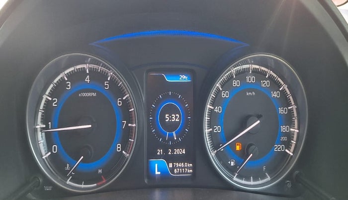 2016 Maruti Baleno ZETA CVT PETROL 1.2, Petrol, Automatic, 67,387 km, Odometer Image